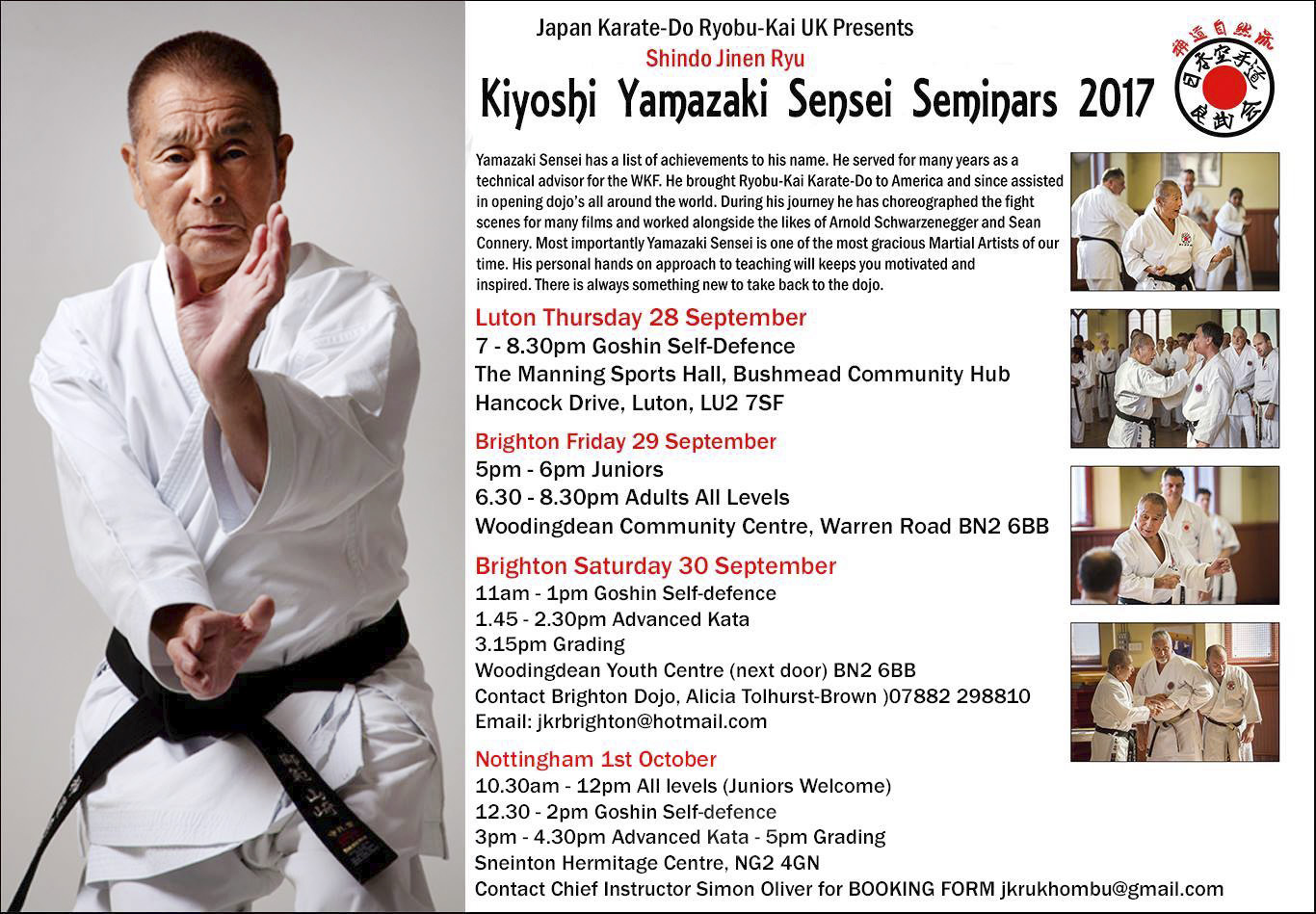 Yamazaki Sensei Nottingham